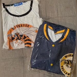 Yellow Jackets TV Series Shirt and Jacket Costume Set
